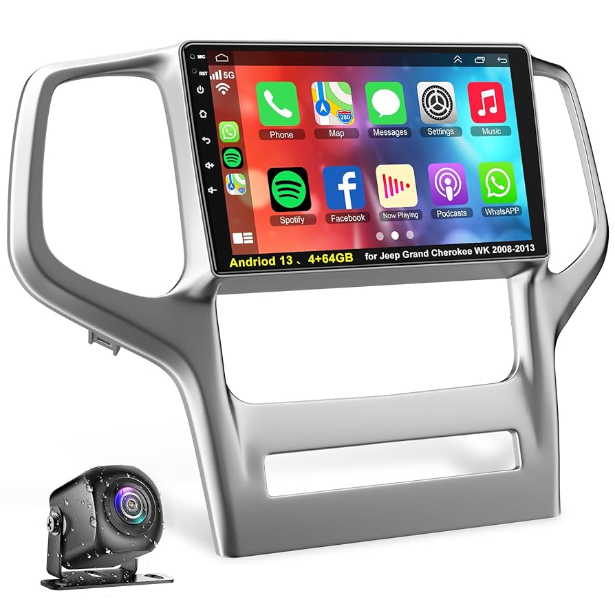 【小川】SONYキャビネット Amazon.com: 4+64GB Car Radio for Jeep Grand Cherokee WK 2008